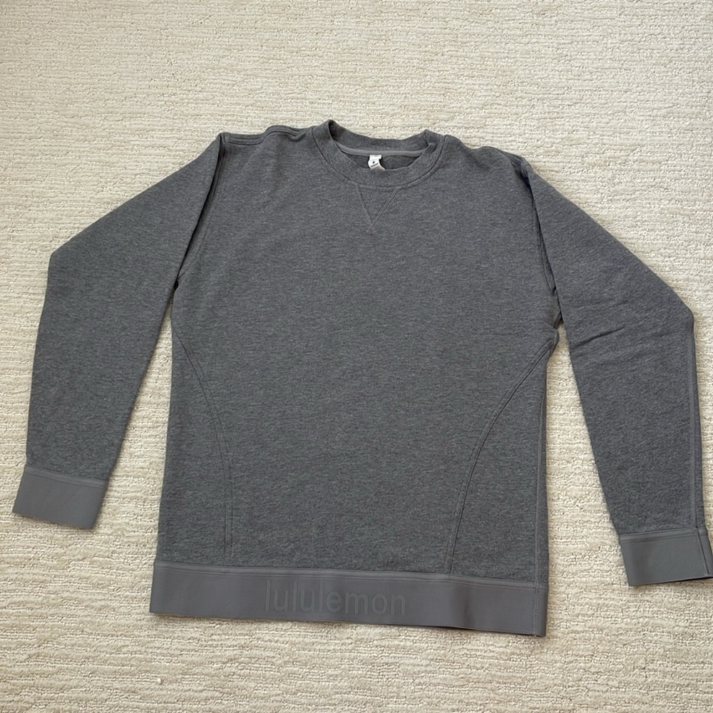 lululemon athletica Women's Gray Crewneck Sweatshirt